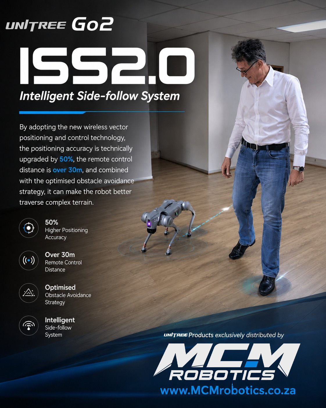 Unitree Go2 ISS 2.0: The Intelligent Side-Follow System Explained
