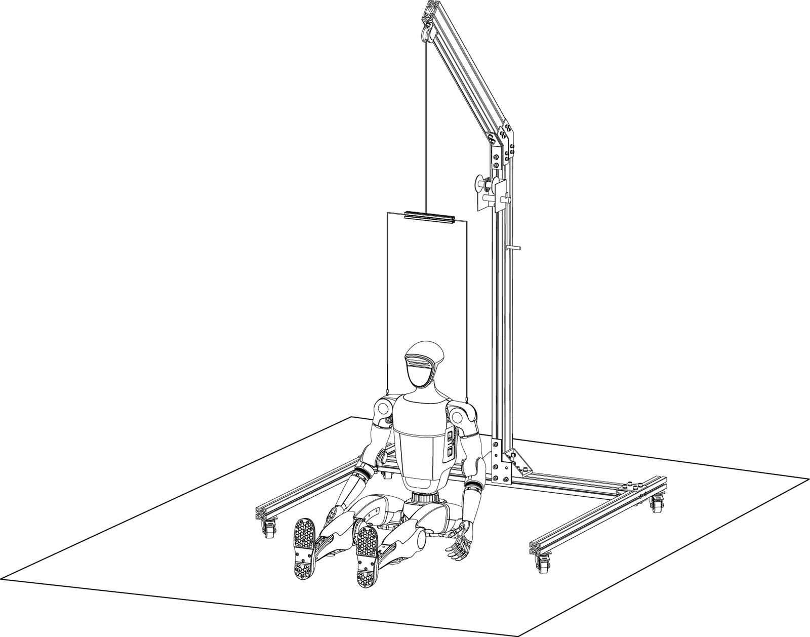 Unitree H2 Protective Bracket