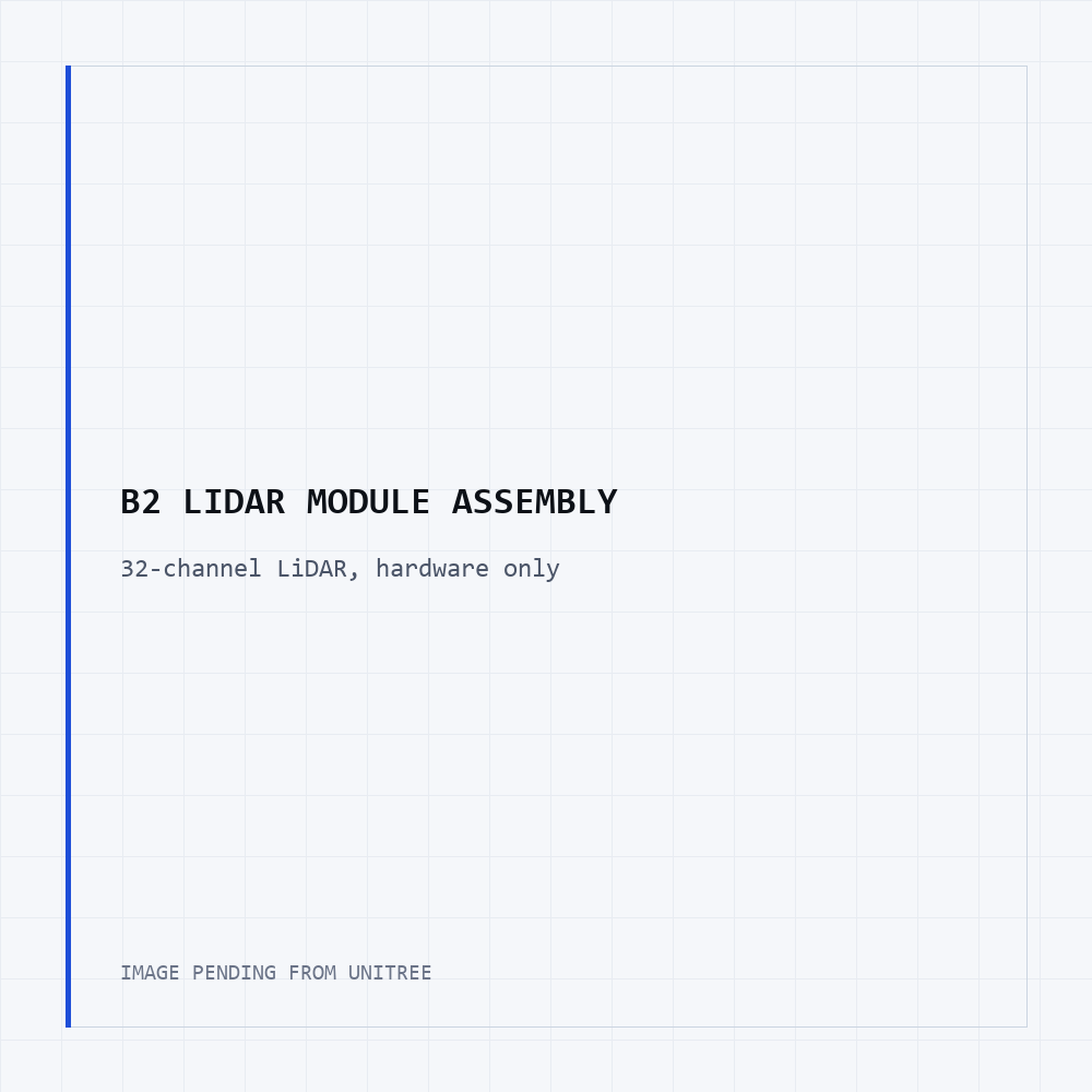 B2 LiDAR Module Assembly