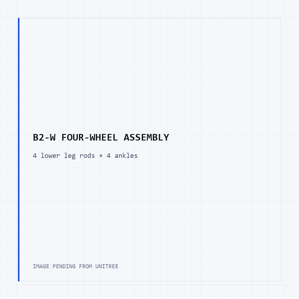 B2-W Four-Wheel Assembly