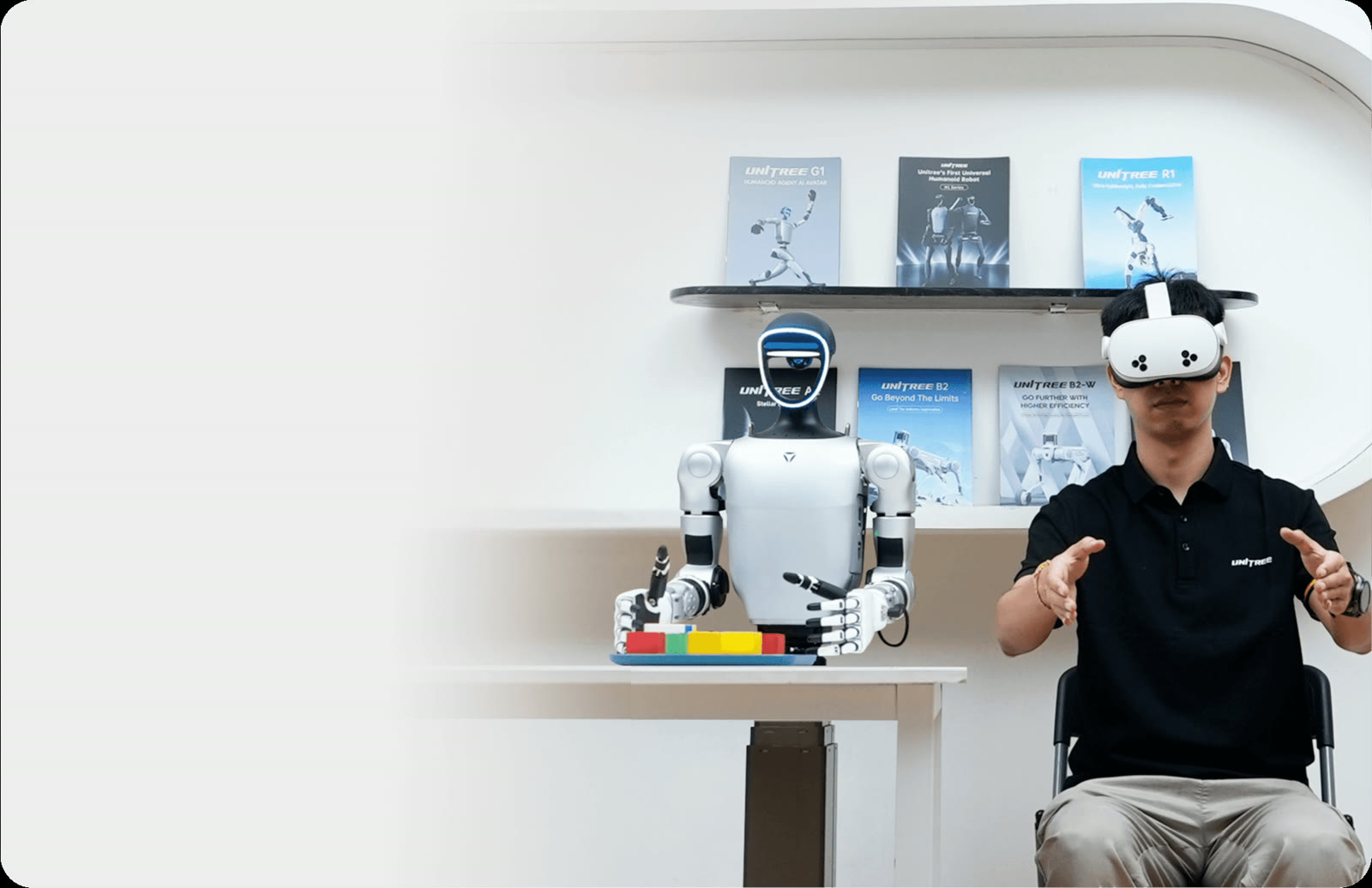 Unitree humanoid robot supplied by MCM Robotics